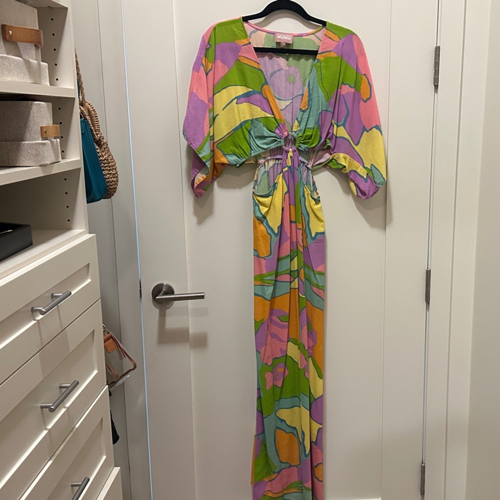 Show Me Your MuMu Multicolor Maxi Dress